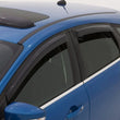 Load image into Gallery viewer, AVS 12-18 Ford Focus Ventvisor Outside Mount Window Deflectors 4pc - Smoke - Side View