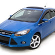 Load image into Gallery viewer, AVS 12-18 Ford Focus Ventvisor Outside Mount Window Deflectors 4pc - Smoke - Detail View