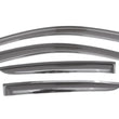 Load image into Gallery viewer, AVS 12-18 Nissan Versa (Excl. Hatch) Ventvisor Outside Mount Window Deflectors 4pc - Smoke - Main Product View