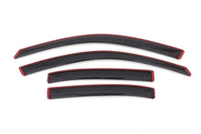 Load image into Gallery viewer, AVS 13-15 Chevy Malibu Ventvisor In-Channel Front &amp; Rear Window Deflectors 4pc - Smoke - Side View