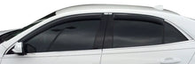 Load image into Gallery viewer, AVS 13-15 Chevy Malibu Ventvisor Outside Mount Window Deflectors 4pc - Smoke - Detail View