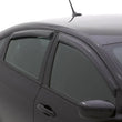 Load image into Gallery viewer, AVS 13-16 Dodge Dart Ventvisor Outside Mount Window Deflectors 4pc - Smoke - Side View