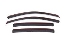 Load image into Gallery viewer, AVS 13-17 Honda Accord Ventvisor In-Channel Front &amp; Rear Window Deflectors 4pc - Smoke - Side View