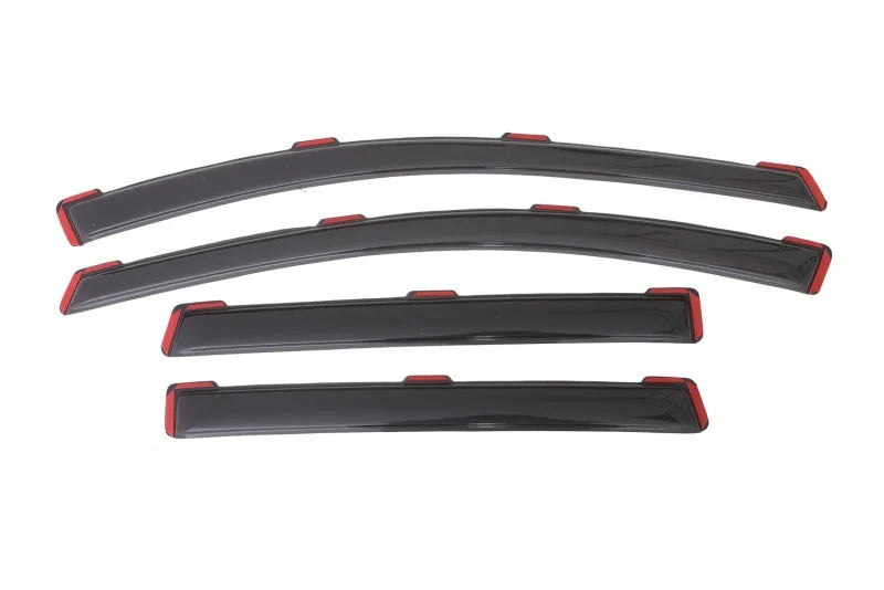 AVS 13-18 Ford Escape Ventvisor In-Channel Front & Rear Window Deflectors 4pc - Smoke - Additional View 9