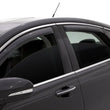 Load image into Gallery viewer, AVS 13-18 Ford Fusion Ventvisor In-Channel Front &amp; Rear Window Deflectors 4pc - Smoke - Main Product View