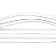 Load image into Gallery viewer, AVS 15-18 Chevy Silverado 2500 Crew Cab Ventvisor Front &amp; Rear Window Deflectors 4pc - Chrome - Side View