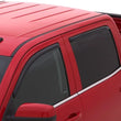 Load image into Gallery viewer, AVS 15-18 Chevy Silverado 2500 Crew Cab Ventvisor Front &amp; Rear Window Deflectors 4pc - Smoke - Side View