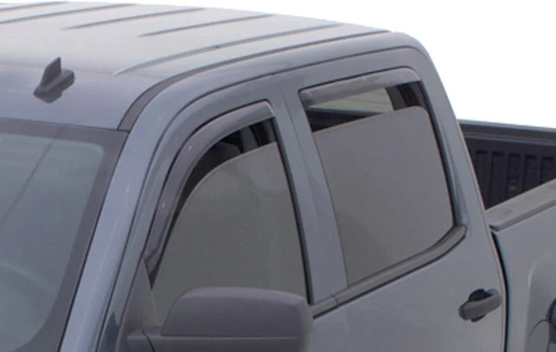AVS 15-18 Chevy Silverado 2500 Ext. Cab Ventvisor Front & Rear Window Deflectors 4pc - Smoke - Main Product View
