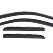 Load image into Gallery viewer, AVS 15-18 Chevy Silverado 2500 Ext. Cab Ventvisor Front &amp; Rear Window Deflectors 4pc - Smoke - Side View