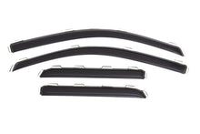 Load image into Gallery viewer, AVS 15-18 Chevy Silverado 2500 Ext. Cab Ventvisor Front &amp; Rear Window Deflectors 4pc - Smoke - Side View