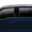 Load image into Gallery viewer, AVS 15-18 Ford F-150 Supercrew Ventvisor In-Channel Front &amp; Rear Window Deflectors 4pc - Smoke - Side View