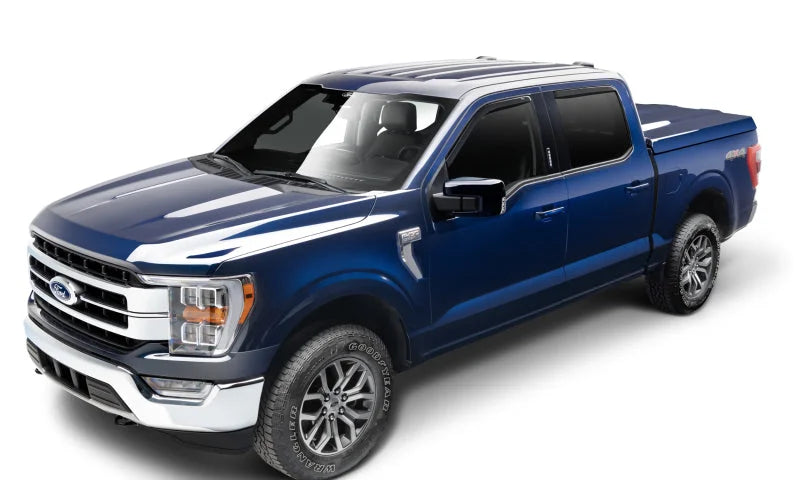 AVS 15-18 Ford F-150 Supercrew Ventvisor In-Channel Front & Rear Window Deflectors 4pc - Smoke - Additional View 6