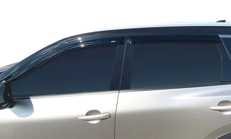 AVS 15-22 Subaru Outback Ventvisor - 4pc Smoke - Side View