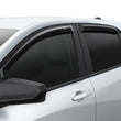 Load image into Gallery viewer, AVS 16-18 Hyundai Tucson Ventvisor In-Channel Front &amp; Rear Window Deflectors 4pc - Smoke - Additional View 7