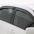Load image into Gallery viewer, AVS 16-18 Toyota Prius Ventvisor In-Channel Front &amp; Rear Window Deflectors 4pc - Smoke - Side View