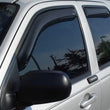 Load image into Gallery viewer, AVS 16-18 Toyota Prius Ventvisor In-Channel Front &amp; Rear Window Deflectors 4pc - Smoke - Installation View