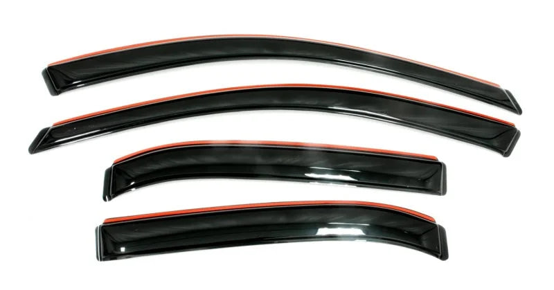 AVS 16-18 Toyota Prius Ventvisor In-Channel Front & Rear Window Deflectors 4pc - Smoke - Additional View 8