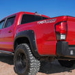 Load image into Gallery viewer, AVS 16-18 Toyota Tacoma Double Cab Ventvisor In-Channel Front &amp; Rear Window Deflectors 4pc - Smoke - Installation View