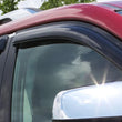 Load image into Gallery viewer, AVS 16-20 Hyundai Tucson Ventvisor Outside Mount Window Deflectors 4pc - Smoke - Installation View