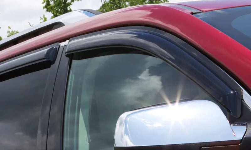 AVS 16-20 Hyundai Tucson Ventvisor Outside Mount Window Deflectors 4pc - Smoke - Installation View