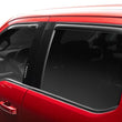 Load image into Gallery viewer, AVS 17-18 Ford F-250 Super Duty Supercrew Ventvisor Front &amp; Rear Window Deflectors 4pc - Smoke - Additional View 8