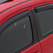 Load image into Gallery viewer, AVS 19-22 Mazda 3 Hatchback Ventvisor Outside Mount Window Deflectors 4pc - Smoke - Side View