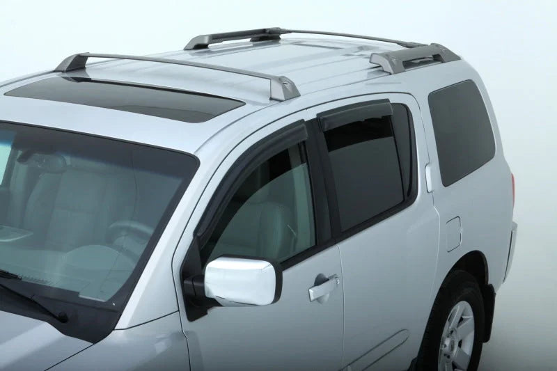 AVS 19-23 Kia Forte Outside Mount Ventvisor Deflector 4pc - Smoke - Side View