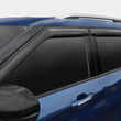Load image into Gallery viewer, AVS 20-22 Ford Escape Ventvisor Outside Mount Window Deflectors 4pc - Smoke - Side View