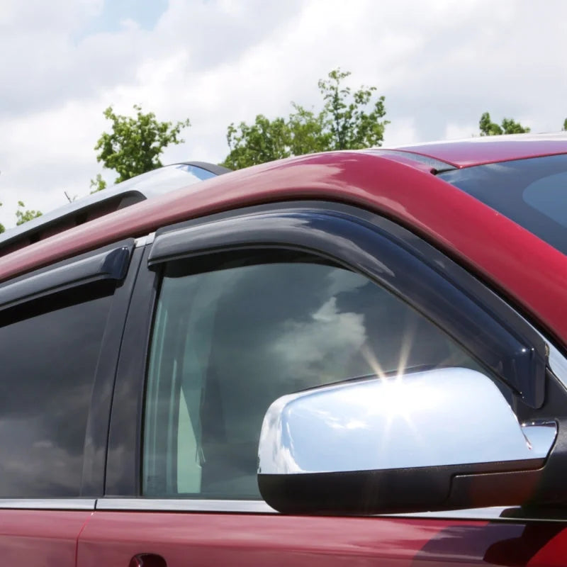 AVS 20-22 Hyundai Kona Ventvisor Outside Mount Window Deflectors 4pc - Smoke - Detail View