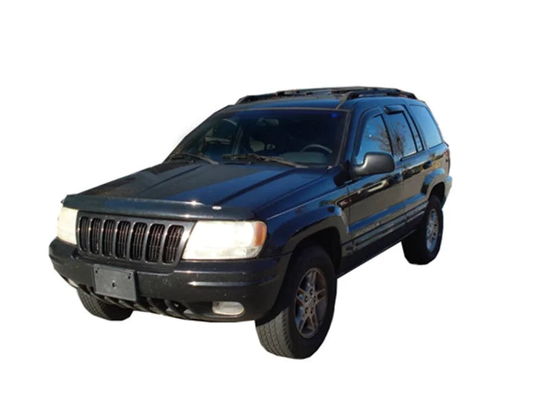 AVS 2004 Ford Ecosport (Brazil) Ventvisor In-Channel Front & Rear Window Deflectors 4pc - Smoke - Side View