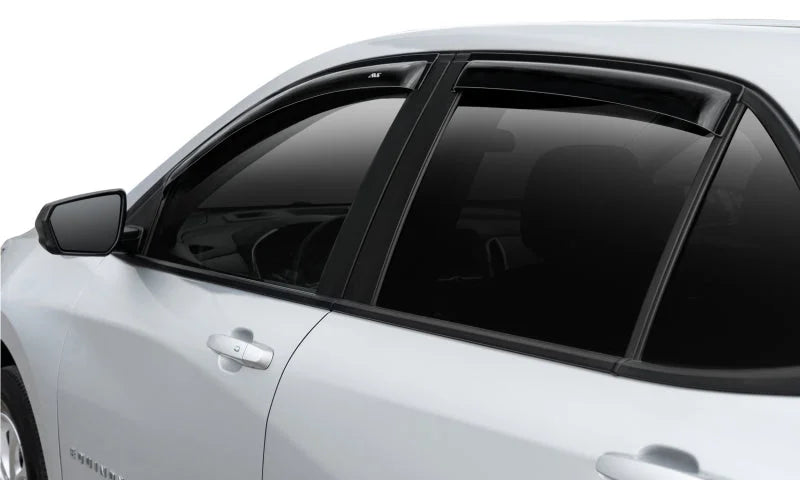 AVS 2018 Chevy Equinox Ventvisor Outside Mount Window Deflectors 4pc - Smoke - Installation View