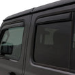 Load image into Gallery viewer, AVS 2018 Jeep Wrangler Unlimited (4-Door) Ventvisor In-Channel Window Deflectors 4pc - Smoke - Side View