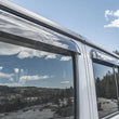 Load image into Gallery viewer, AVS 2018 Jeep Wrangler Unlimited (4-Door) Ventvisor Outside Mount Window Deflectors 4pc - Smoke - Installation View