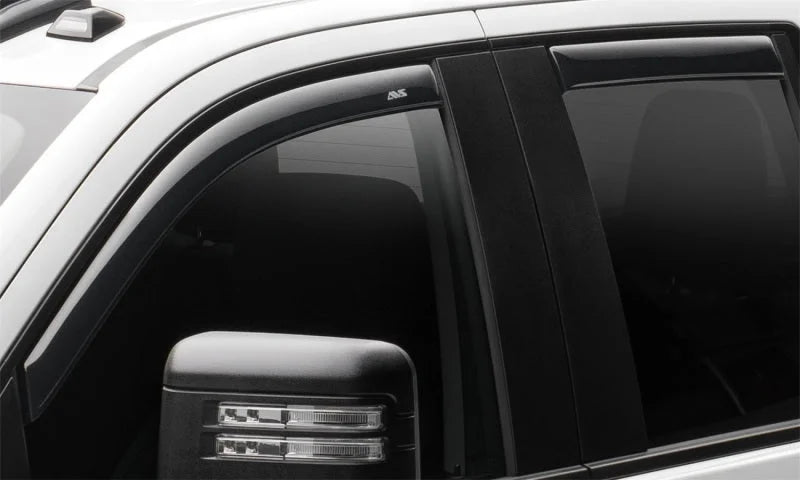 AVS 2019 Chevrolet Silverado 1500 Crew Cab Pickup Ventvisor In-Channel 4pc - Smoke - Main Product View