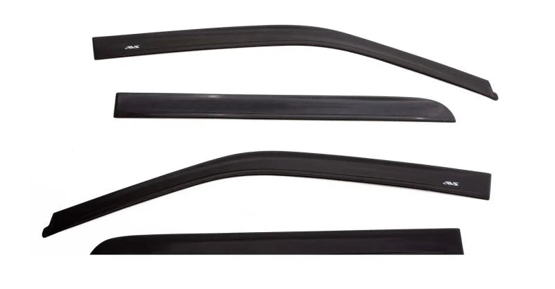 AVS 2019 Chevrolet Silverado 1500 Crew Cab Pickup Ventvisor In-Channel 4pc - Smoke - Side View