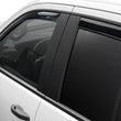 Load image into Gallery viewer, AVS 2019 Chevrolet Silverado 1500 Crew Cab Pickup Ventvisor In-Channel 4pc - Smoke - Back View