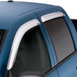 Load image into Gallery viewer, AVS 2019 RAM 1500 Crew Cab Ventvisor Outside Mount Front &amp; Rear Window Deflectors 4pc - Chrome - Main Product View