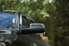 Load image into Gallery viewer, AVS 2019 RAM 1500 Crew Cab Ventvisor Outside Mount Front &amp; Rear Window Deflectors 4pc - Chrome - Back View
