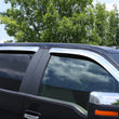 Load image into Gallery viewer, AVS 2019 RAM 1500 Crew Cab Ventvisor Outside Mount Front &amp; Rear Window Deflectors 4pc - Chrome - Installation View