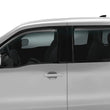 Load image into Gallery viewer, AVS 2022 Nissan Frontier Crew Cab Ventvisor In-Channel Window Deflectors - 4pc - Smoke - Back View