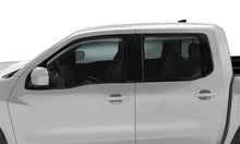 Load image into Gallery viewer, AVS 2022 Nissan Frontier Crew Cab Ventvisor In-Channel Window Deflectors - 4pc - Smoke - Back View