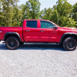 Load image into Gallery viewer, AVS 2023 Chevrolet Colorado / GMC Canyon Ventvisor Outside Mount Window Deflectors 4pc - Smoke - Back View