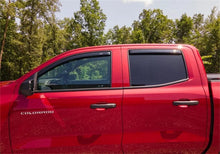 Load image into Gallery viewer, AVS 2023 Chevrolet Colorado Ventvisor Low Profile Deflectors 4pc - Smoke - Side View
