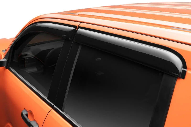 AVS 2024 Toyota Tacoma 4pc Ventvisor - Smoke - Side View