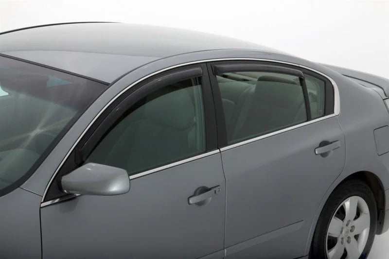AVS 21-22 Hyundai Elantra Ventvisor Outside Mount Window Deflectors 4pc - Smoke - Side View