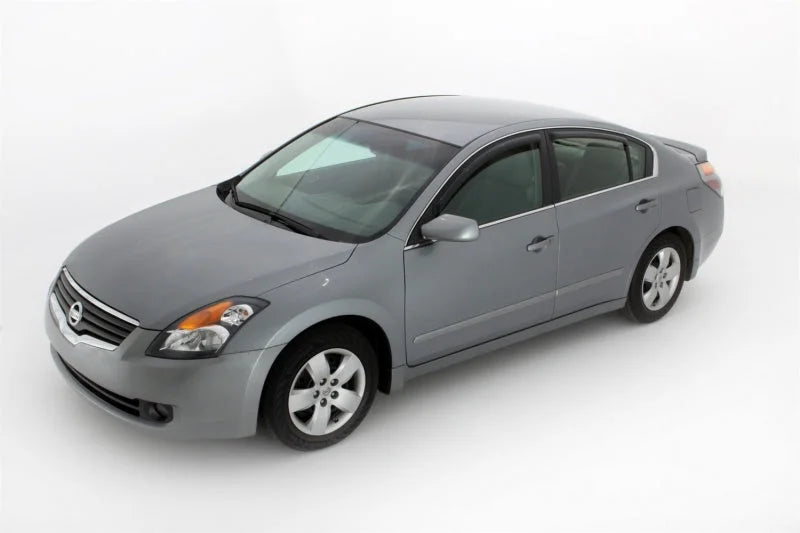AVS 21-22 Hyundai Elantra Ventvisor Outside Mount Window Deflectors 4pc - Smoke - Back View