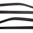 Load image into Gallery viewer, AVS 21-22 Hyundai Santa Cruz In-Channel Ventvisor Front &amp; Rear Window Deflectors 4pc - Smoke - Side View