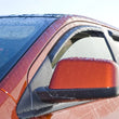 Load image into Gallery viewer, AVS 21-22 Hyundai Santa Cruz In-Channel Ventvisor Front &amp; Rear Window Deflectors 4pc - Smoke - Installation View