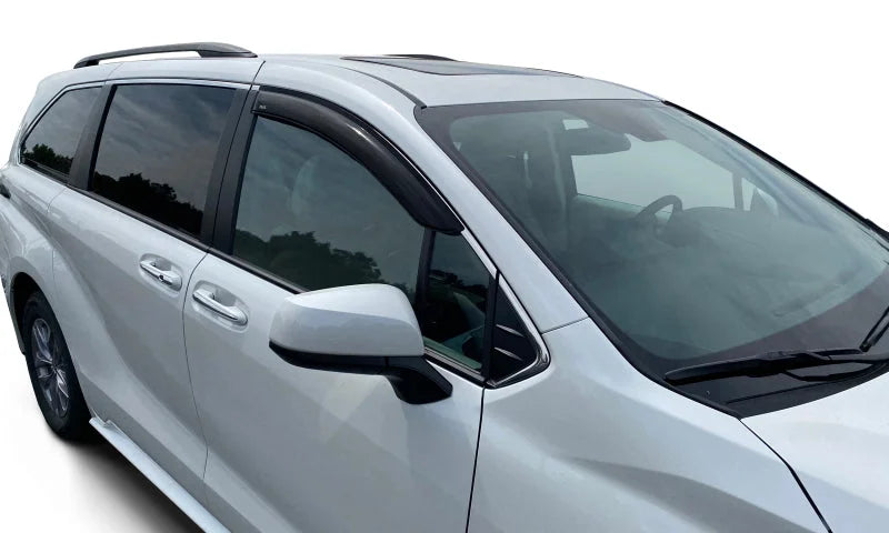 AVS 21-22 Toyota Sienna LE Ventvisor Outside Mount Window Deflectors 2pc - Smoke - Main Product View
