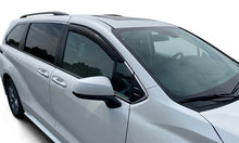 Load image into Gallery viewer, AVS 21-22 Toyota Sienna LE Ventvisor Outside Mount Window Deflectors 2pc - Smoke - Main Product View